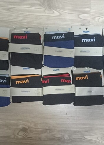 Mavi 10 Adet Boxer XL