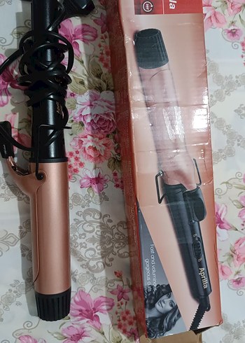 Pembe Saç Şekillendirici Maşa