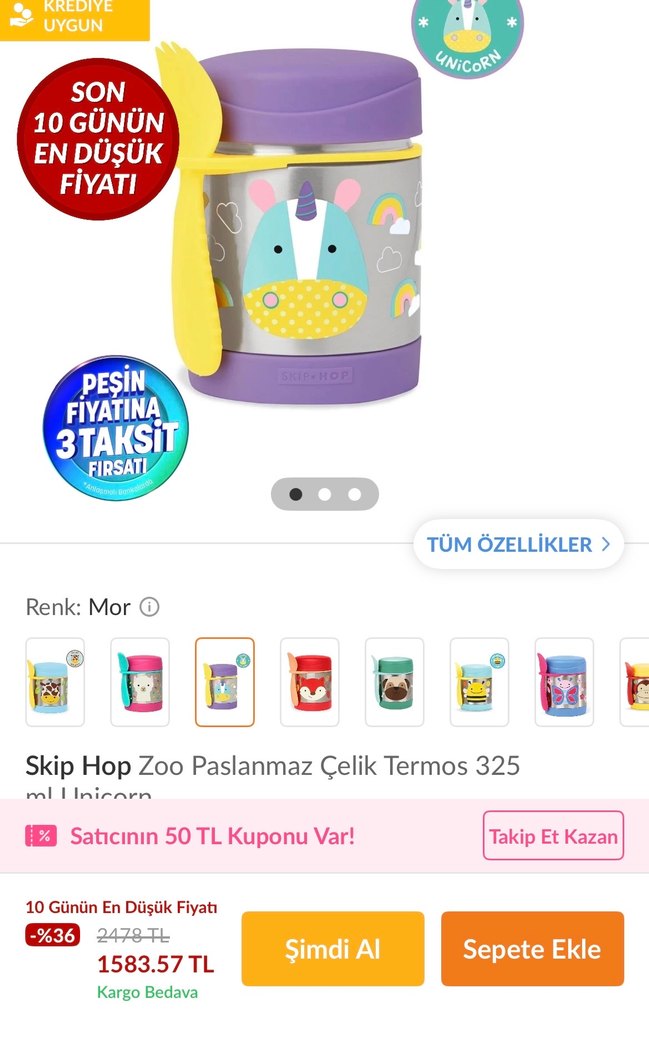 Skip Hop termos - Görsel 4