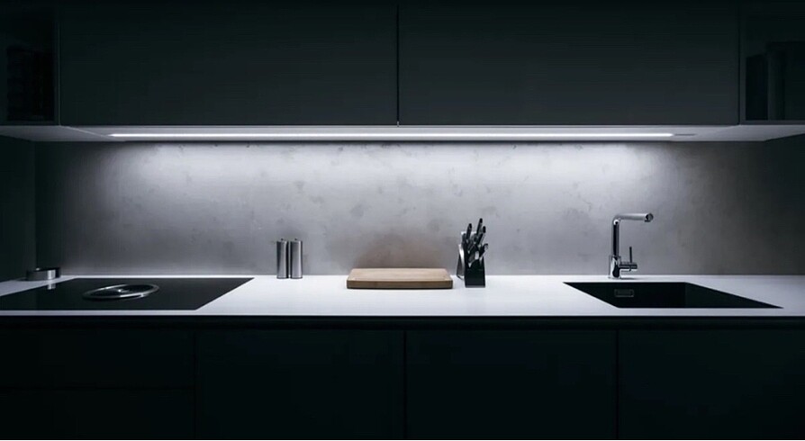 Mobilya Altı Led 120 Cm Alüminyum Kasa