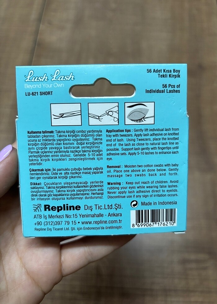 Lush Lash Kirpik - Görsel 2