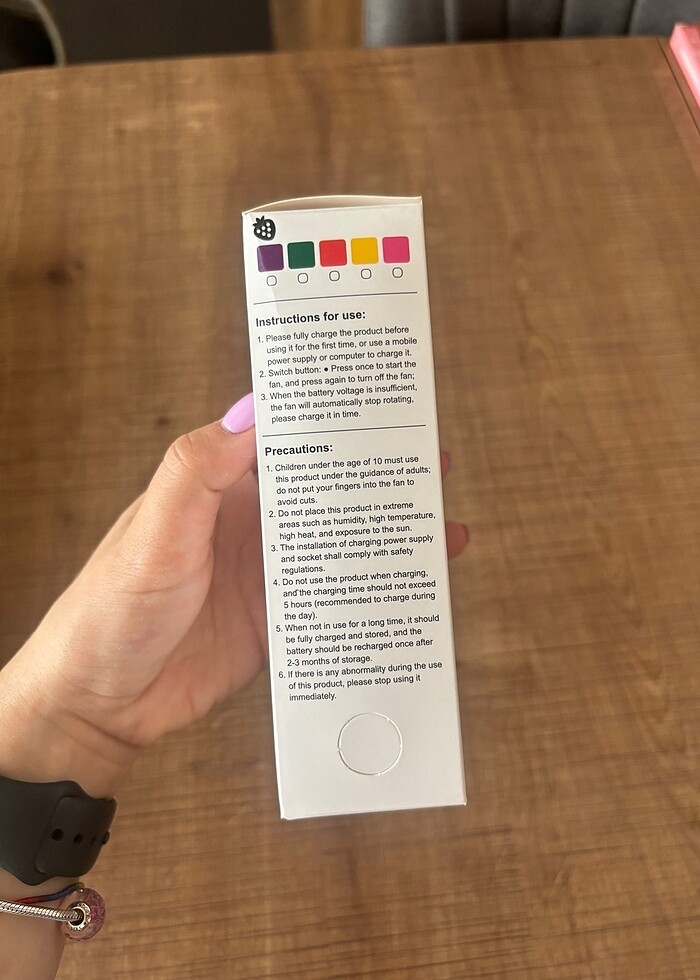 Bistopia Mini Vantilatör - Görsel 4