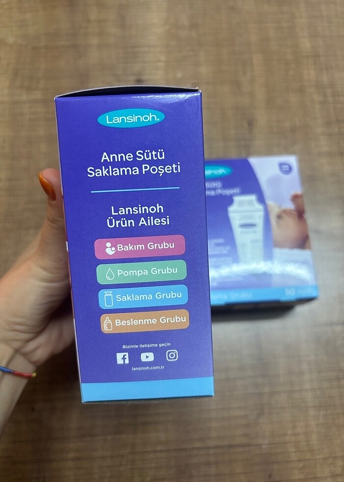 Lansinoh Anne Sütü Saklama Poşetleri - Görsel 2