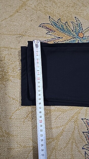 Kumaş kendinden kemerli tokali - Görsel 3