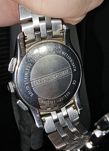 Emperio armani erkek saat ORJINAL - Görsel 5
