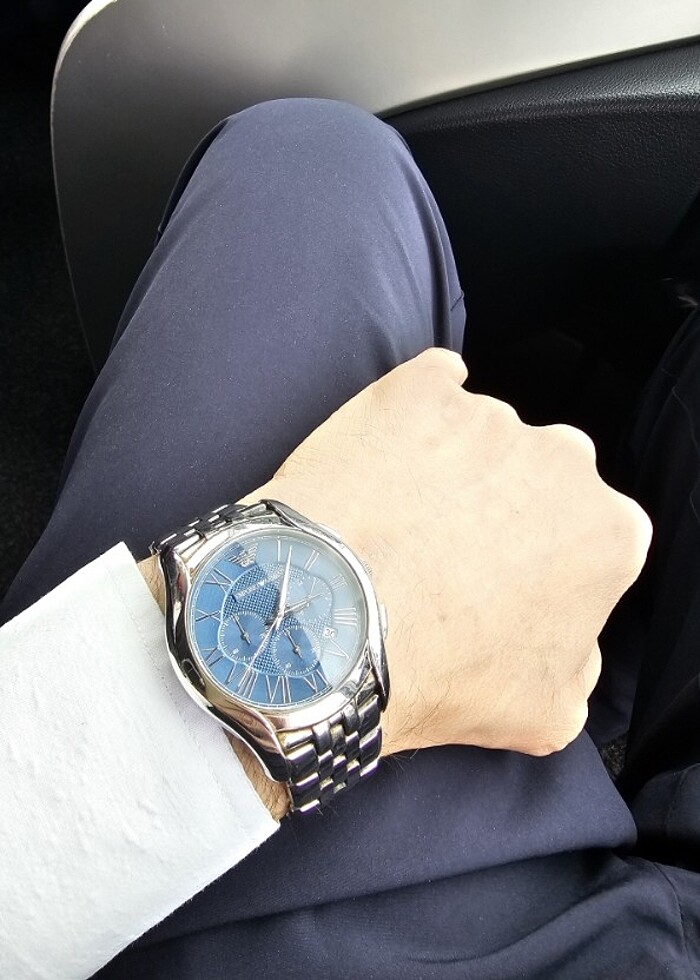 Emperio armani erkek saat ORJINAL - Görsel 3