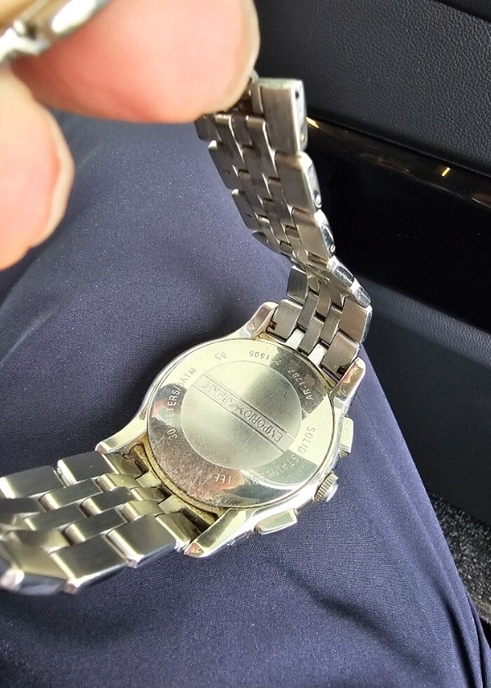 Emperio armani erkek saat ORJINAL - Görsel 4