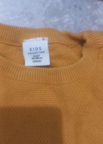 Defacto Sarı Kadın Uzun Kollu Sweatshirt
