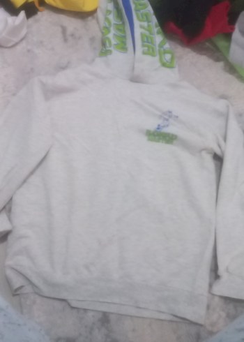 Erkek Çocuk Kapüşonlu Fermuarlı Sweatshirt