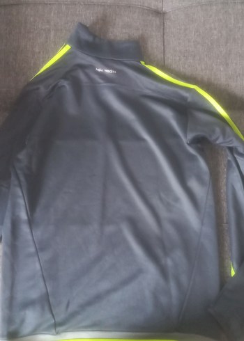 Real Madrid Uzun Kollu Gri Spor Tişört - Görsel 5