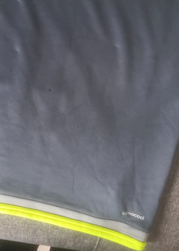 Real Madrid Uzun Kollu Gri Spor Tişört - Görsel 2