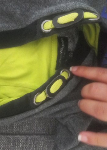 Gri Kapüşonlu Erkek Sweatshirt - Görsel 3