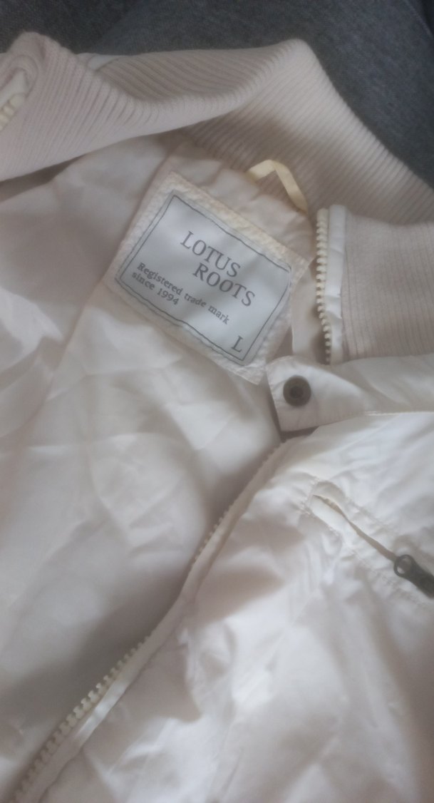 Beyaz Midi Keten Kadın Ceket - Görsel 2