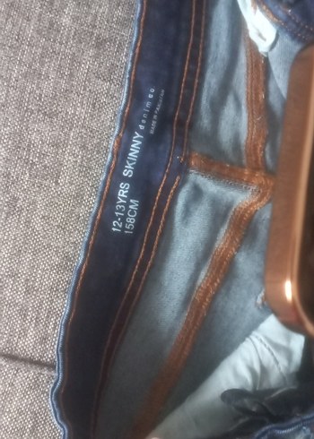 Erkek Kot Şort, Gevşek Kesim, Tokalı, Lacivert - Görsel 3