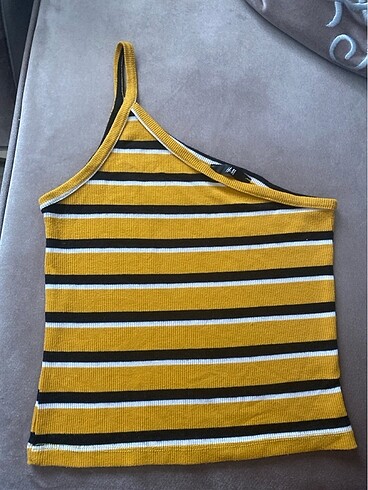H&M Tek omuz askılı crop