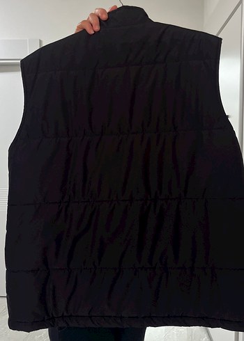 Düğmeli Siyah Kolsuz Erkek Yelek - Görsel 6