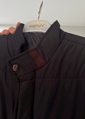 Düğmeli Siyah Kolsuz Erkek Yelek - Görsel 2