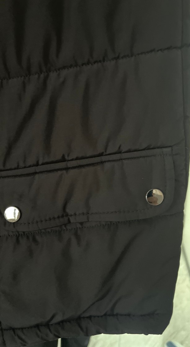 Düğmeli Siyah Kolsuz Erkek Yelek - Görsel 3