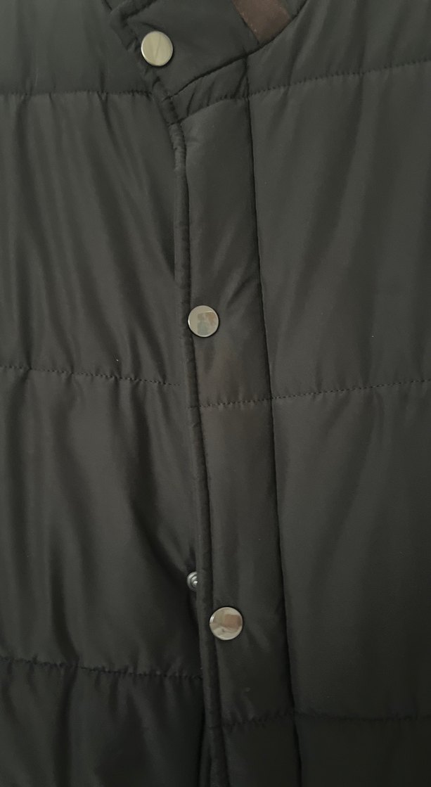 Düğmeli Siyah Kolsuz Erkek Yelek - Görsel 4