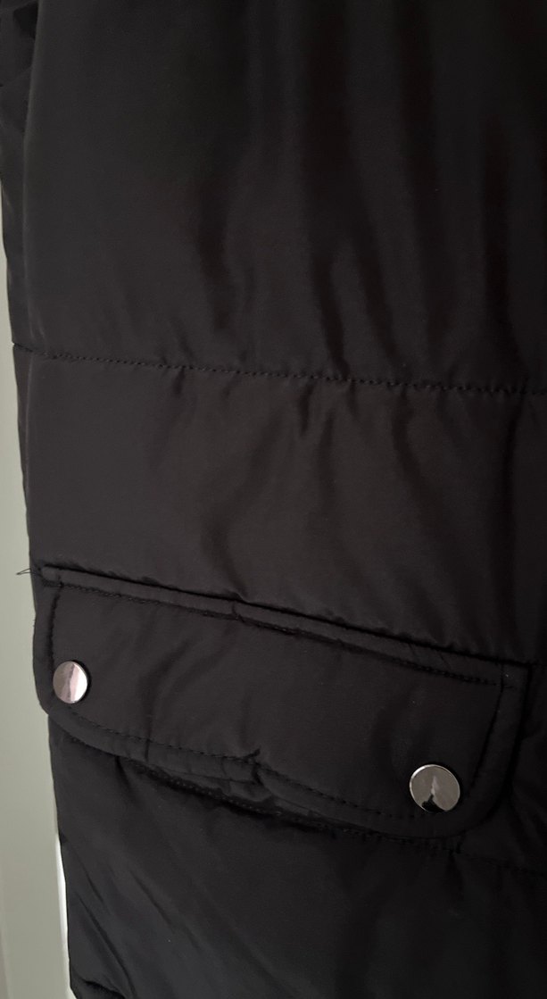 Düğmeli Siyah Kolsuz Erkek Yelek - Görsel 5