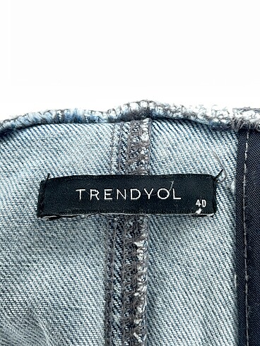 40 Beden mavi Renk Trendyol & Milla Kısa Salopet %70 İndirimli.