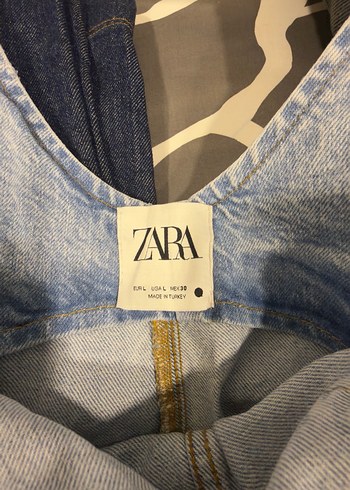 Mavi Kadın Denim Askılı Tulum - Görsel 2