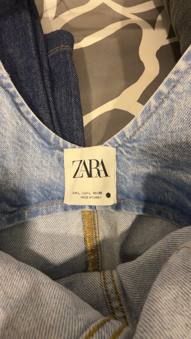 Mavi Kadın Denim Askılı Tulum - Görsel 2