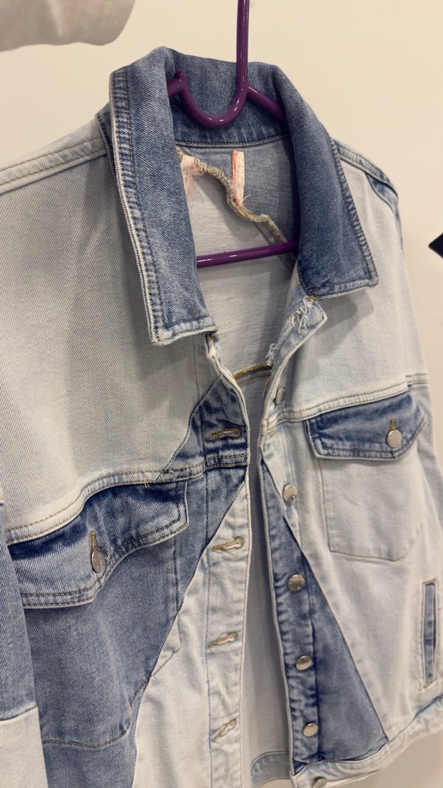 yamalı Oversize ceket - Görsel 2