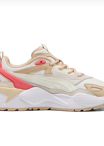 Beyaz Bağcıklı Kadın Spor Ayakkabı - Görsel 3