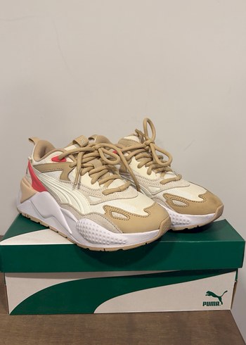 Beyaz Bağcıklı Kadın Spor Ayakkabı - Görsel 5