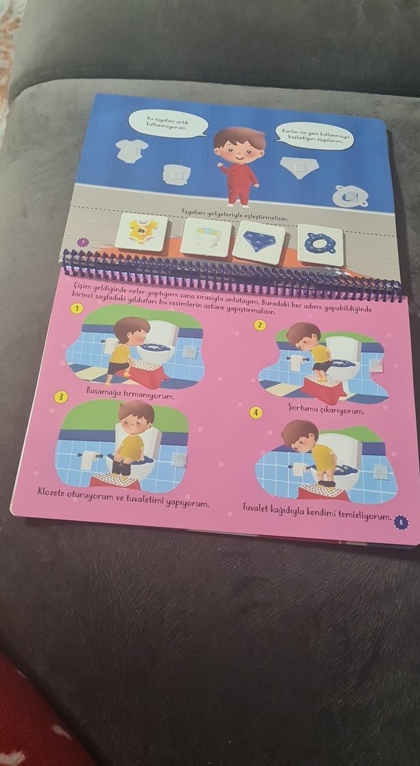 Cırt Cırtlı Tuvalet Eğitimi Kitabı - Görsel 5