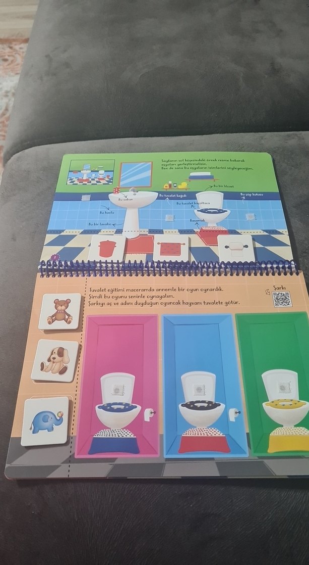 Cırt Cırtlı Tuvalet Eğitimi Kitabı - Görsel 3