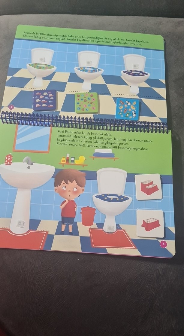 Cırt Cırtlı Tuvalet Eğitimi Kitabı - Görsel 4