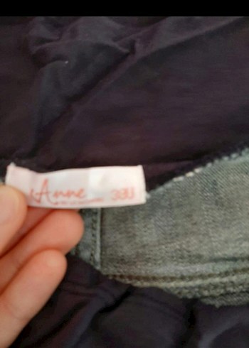 Diğer Bol Kesim Hamile Kot Pantolon