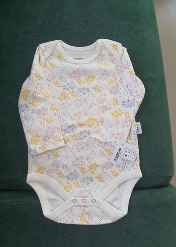 Defacto Bebek Kız Baskılı Body Seti, Pastel Renkli