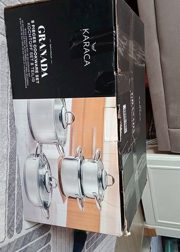  Beden çelik tencere seti