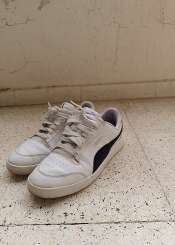 Puma Orijinal Puma Beyaz Siyah Spor Ayakkabi