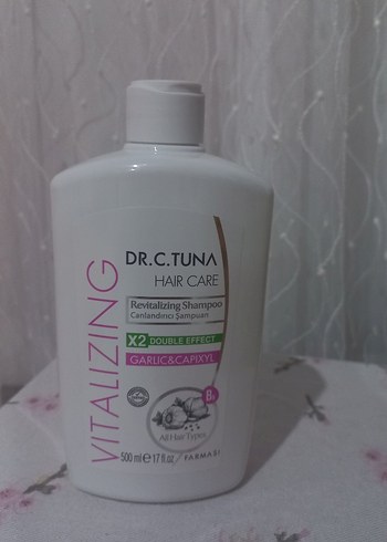 Dr.C.Tuna Sarımsak & Capixyl Canlandırıcı Şampuan 500 ml