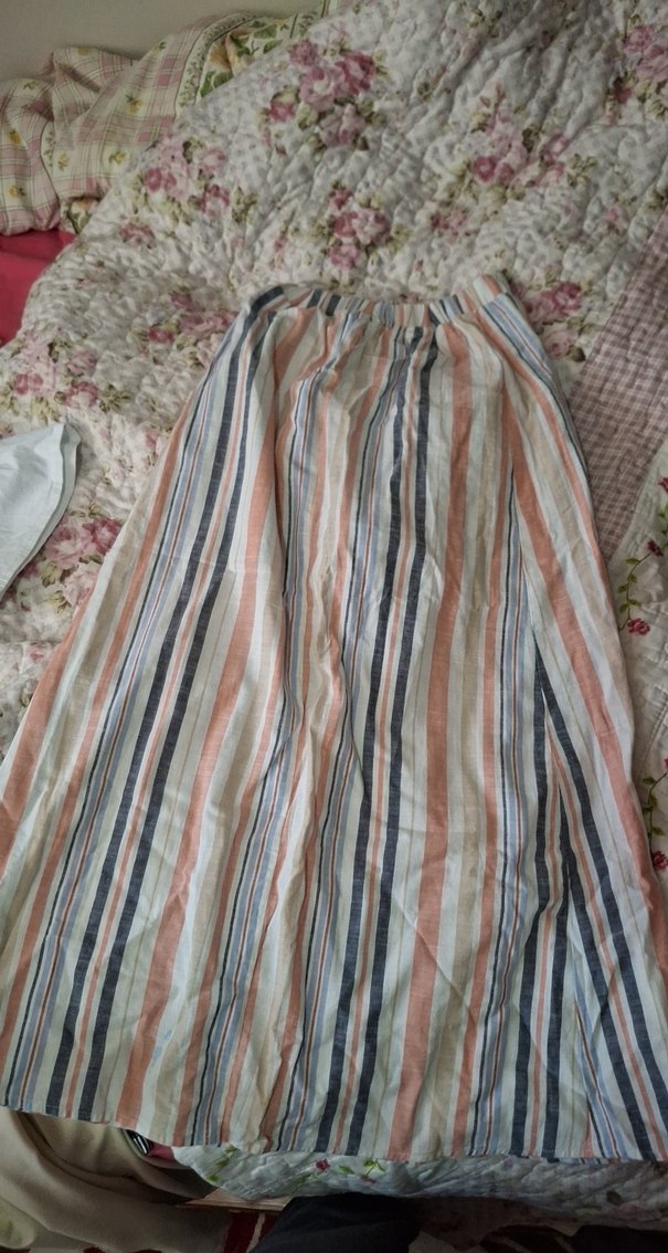 Kız Çocuk Çok Renkli Bohem Keten Elbise - Görsel 3