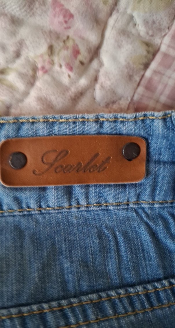 Mavi Bol Kesimi capri Boy Denim Pantolon - Görsel 3