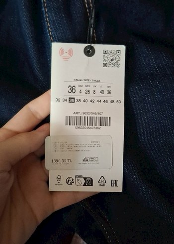 Kadın Lacivert Midi Denim Pantolon - Görsel 5