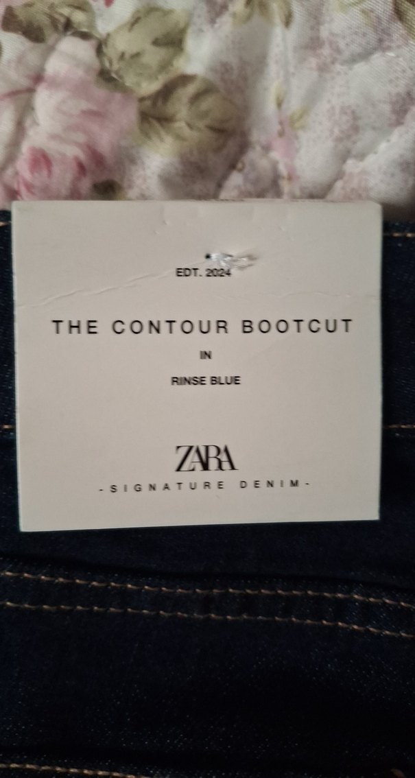 Kadın Lacivert Midi Denim Pantolon - Görsel 3