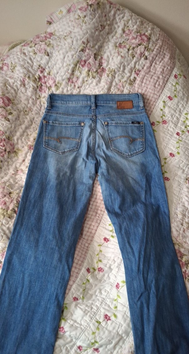 mavi yazlık kot pantolon - Görsel 2