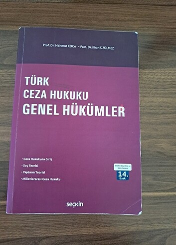 İlhan üzülmez ceza genel