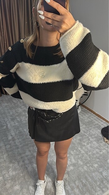 Balmain Balmain Tüylü Kazak