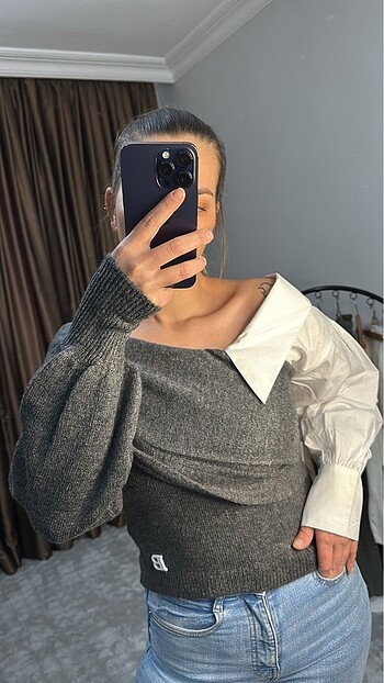 Balmain Gömlek Kol Kazak