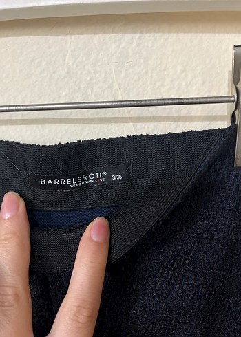 Siyah Midi Kalem Etek - Görsel 3