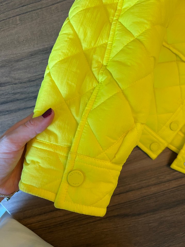 Beymen Club Sarı Düğmeli Kadın Ceket - Görsel 4