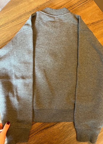 Beymen Club Gri Kadın Baskılı Pamuklu Sweatshirt - Görsel 6