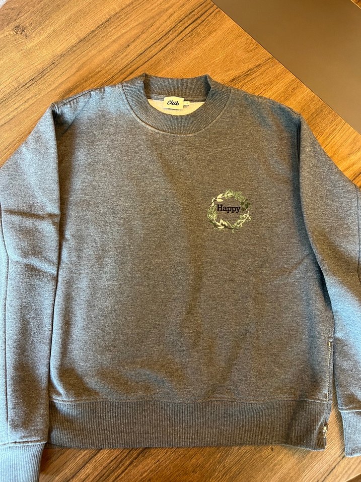 Beymen Club Gri Kadın Baskılı Pamuklu Sweatshirt - Görsel 2